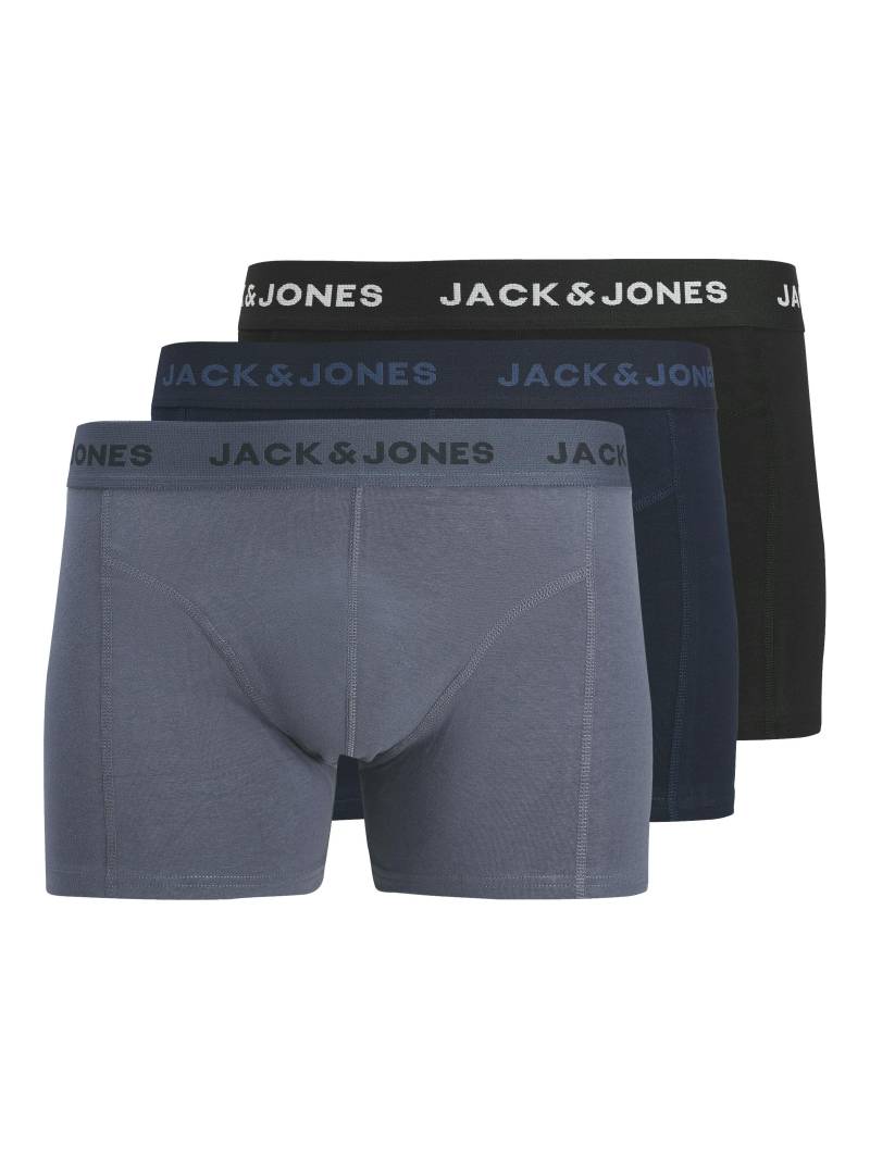 JACK&JONES - JACJEREMIAH SOLID TRUNKS 3 PACK JNR navy blazer - Gr. - 164 von JACK&JONES