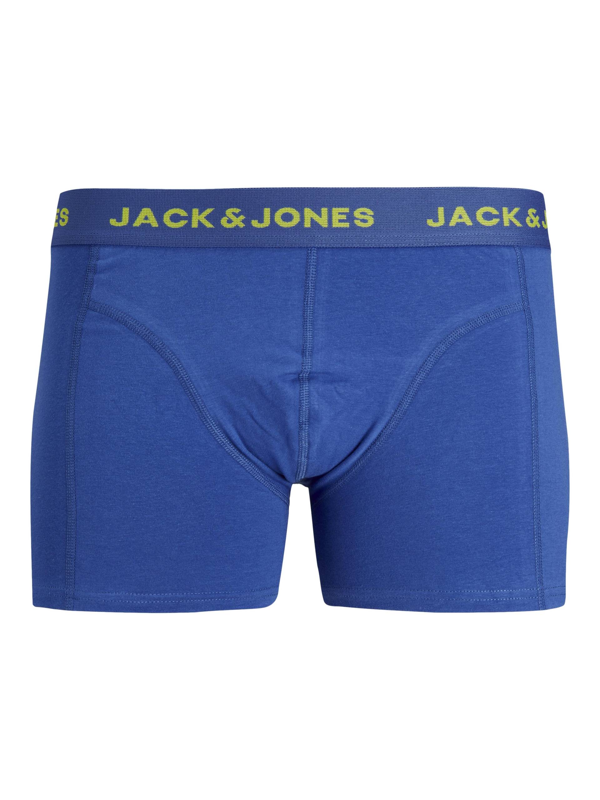 JACK&JONES - JACLOGO ILLUSION TRUNKS 3 PACK JNR white - Gr. - 176 von JACK&JONES