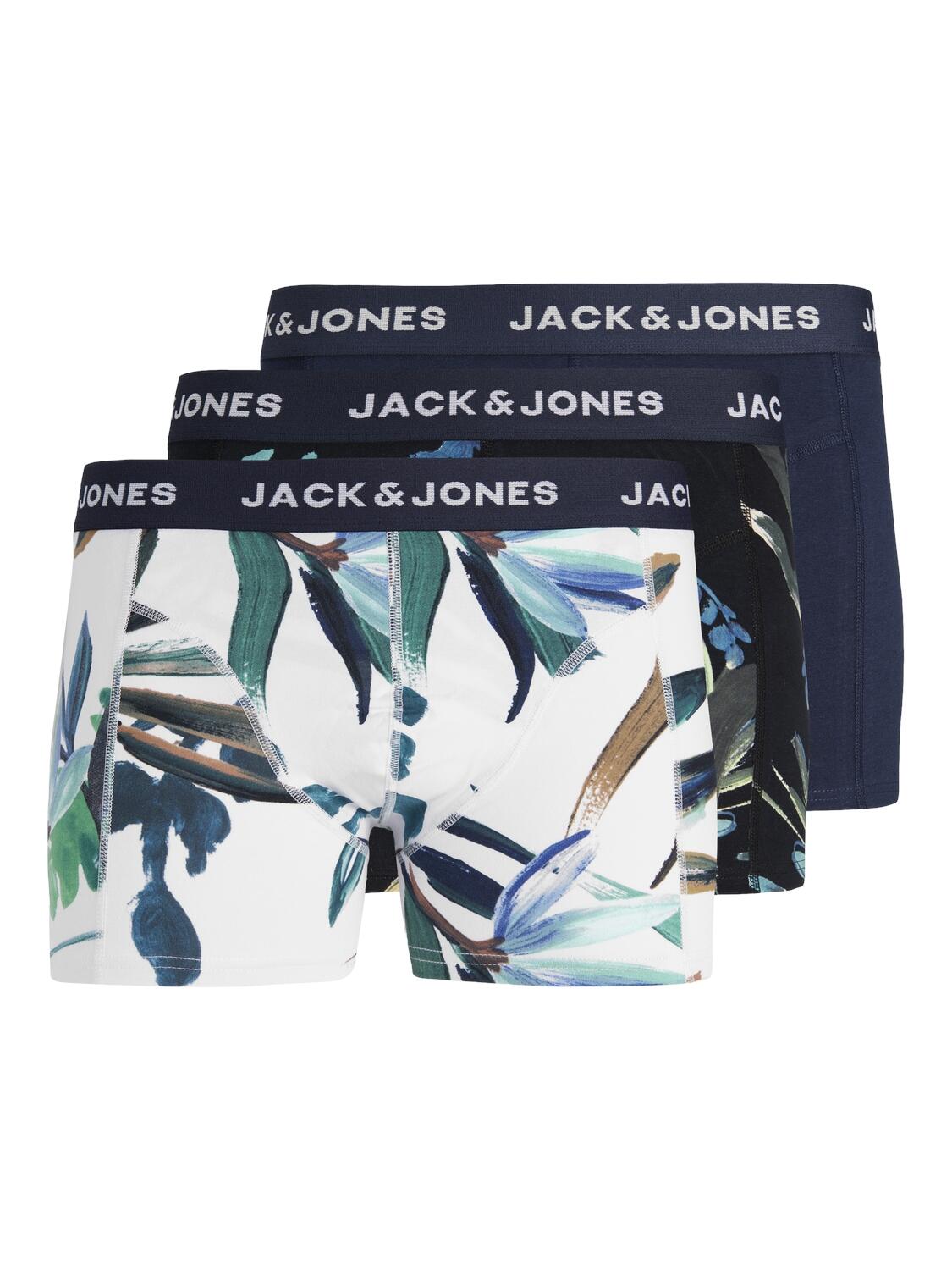 JACK&JONES - JACLOUIS TRUNKS 3 PACK JNR navy blazer - Gr. - 176 von JACK&JONES