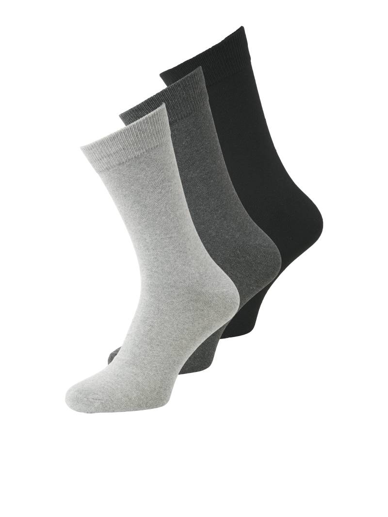 JACK&JONES - JACORDINARY SOCKS 3 PACK NOOS black - Gr. - ONE SIZE von JACK&JONES