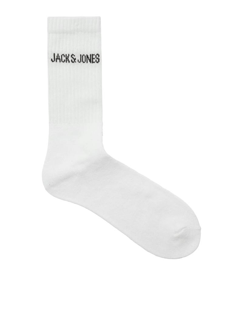 JACK&JONES - JACREGEN TENNIS SOCK 5 PACK NOOS white - Gr. - ONE SIZE von JACK&JONES