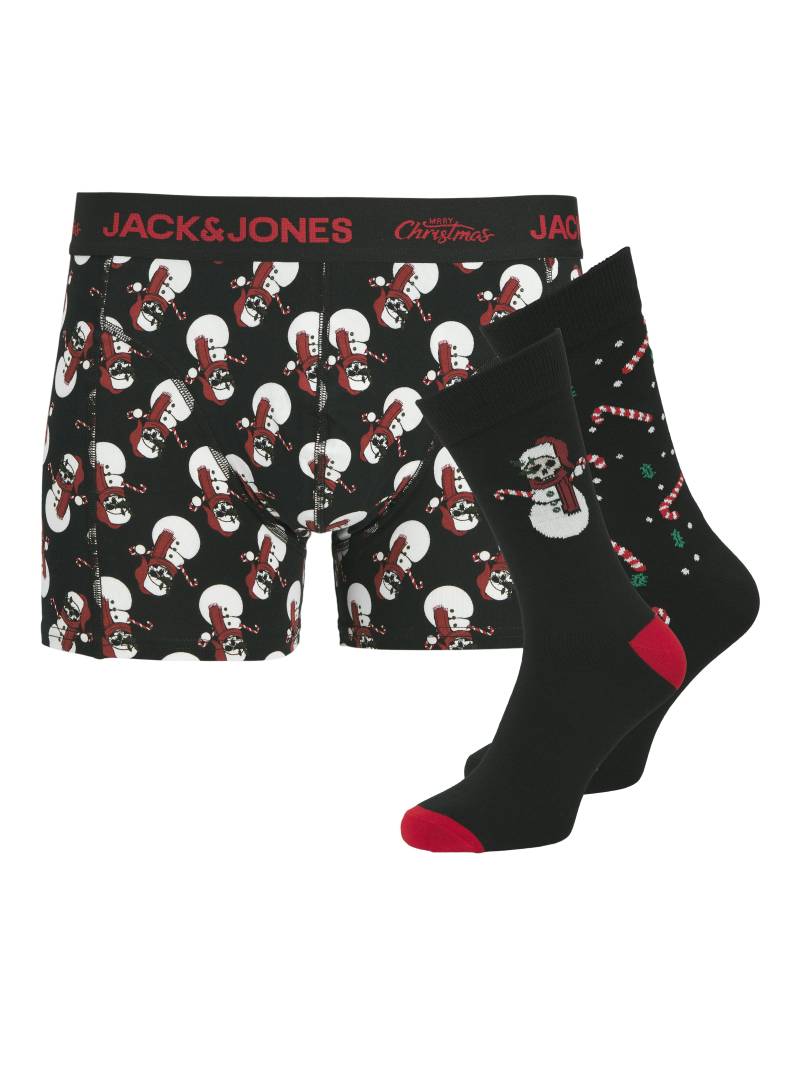 JACK&JONES - JACSNOW SKULLS GIFTBOX JNR black - Gr. - 164 von JACK&JONES