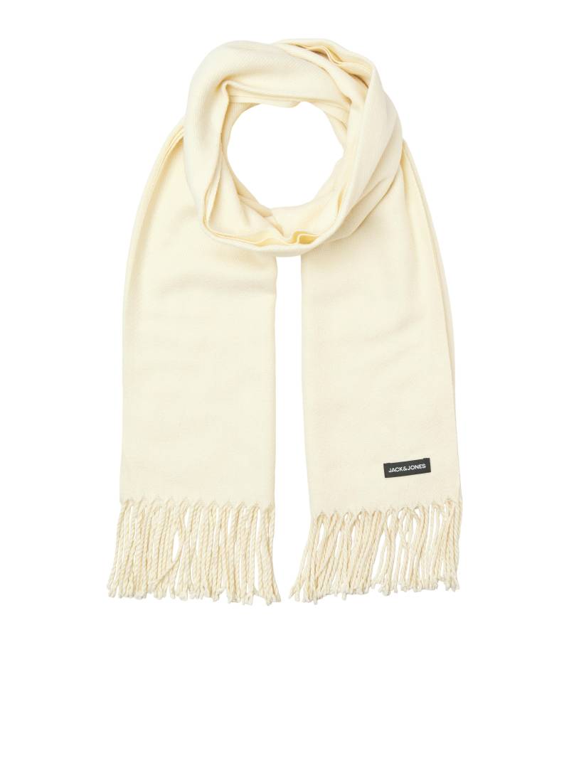 JACK&JONES - JACSOLID WOVEN SCARF NOOS antique white - Gr. - ONE SIZE von JACK&JONES
