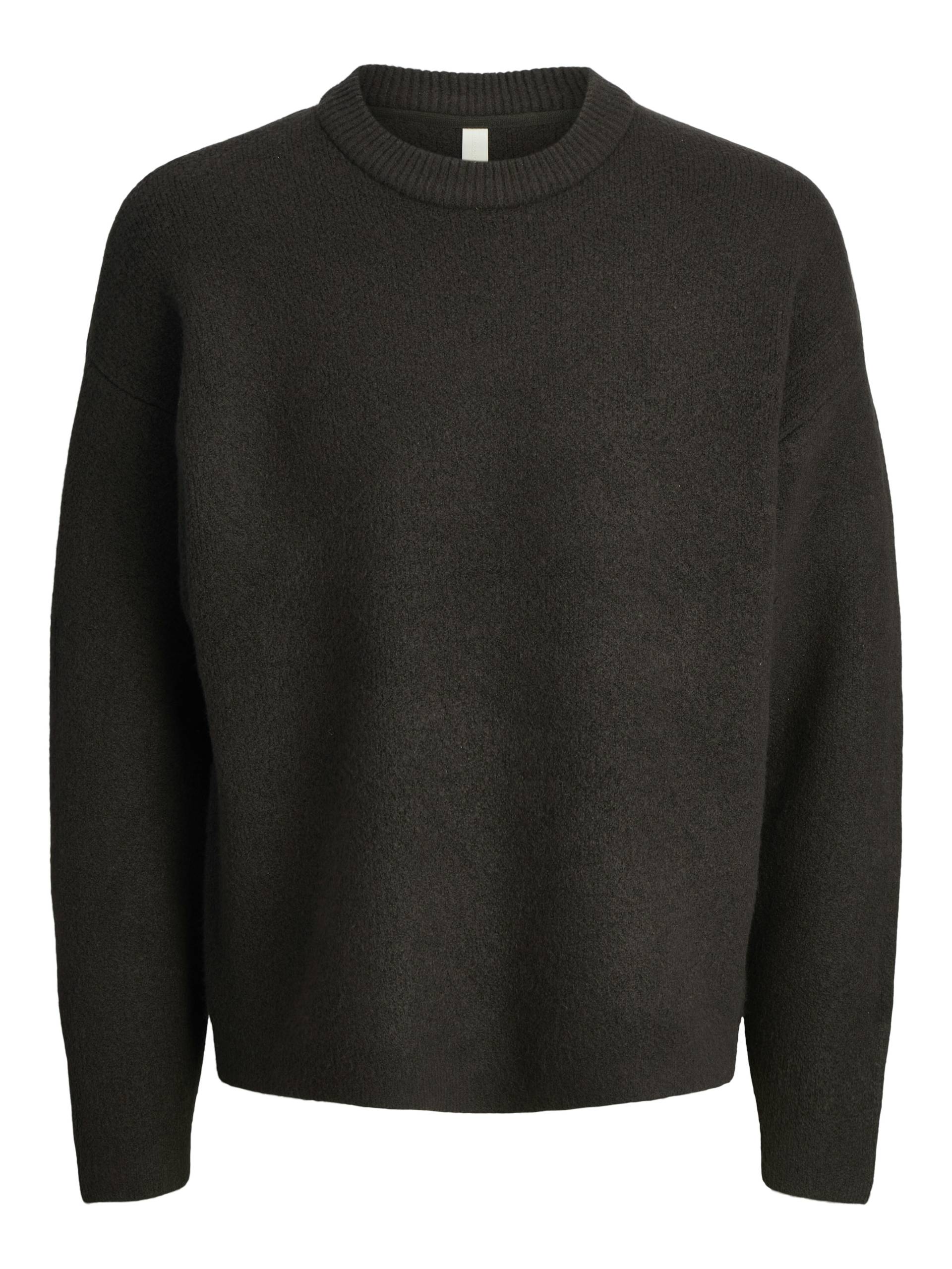 JACK&JONES - JCOBLANKS KNIT LS CREW NECK LN - Gr. - XL von JACK&JONES