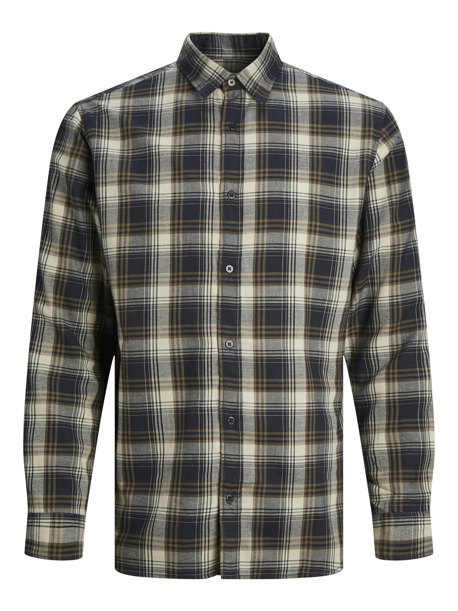 JACK&JONES - JCOCHASER JOSHUA SHIRT LS - Gr. - XXL von JACK&JONES
