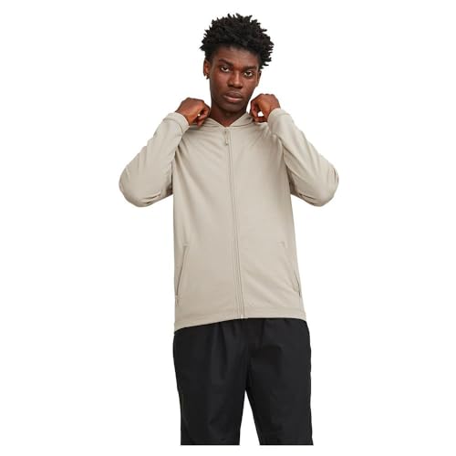 JACK & JONES Male Kapuzenjacke Einfarbig Kapuzenjacke von JACK & JONES
