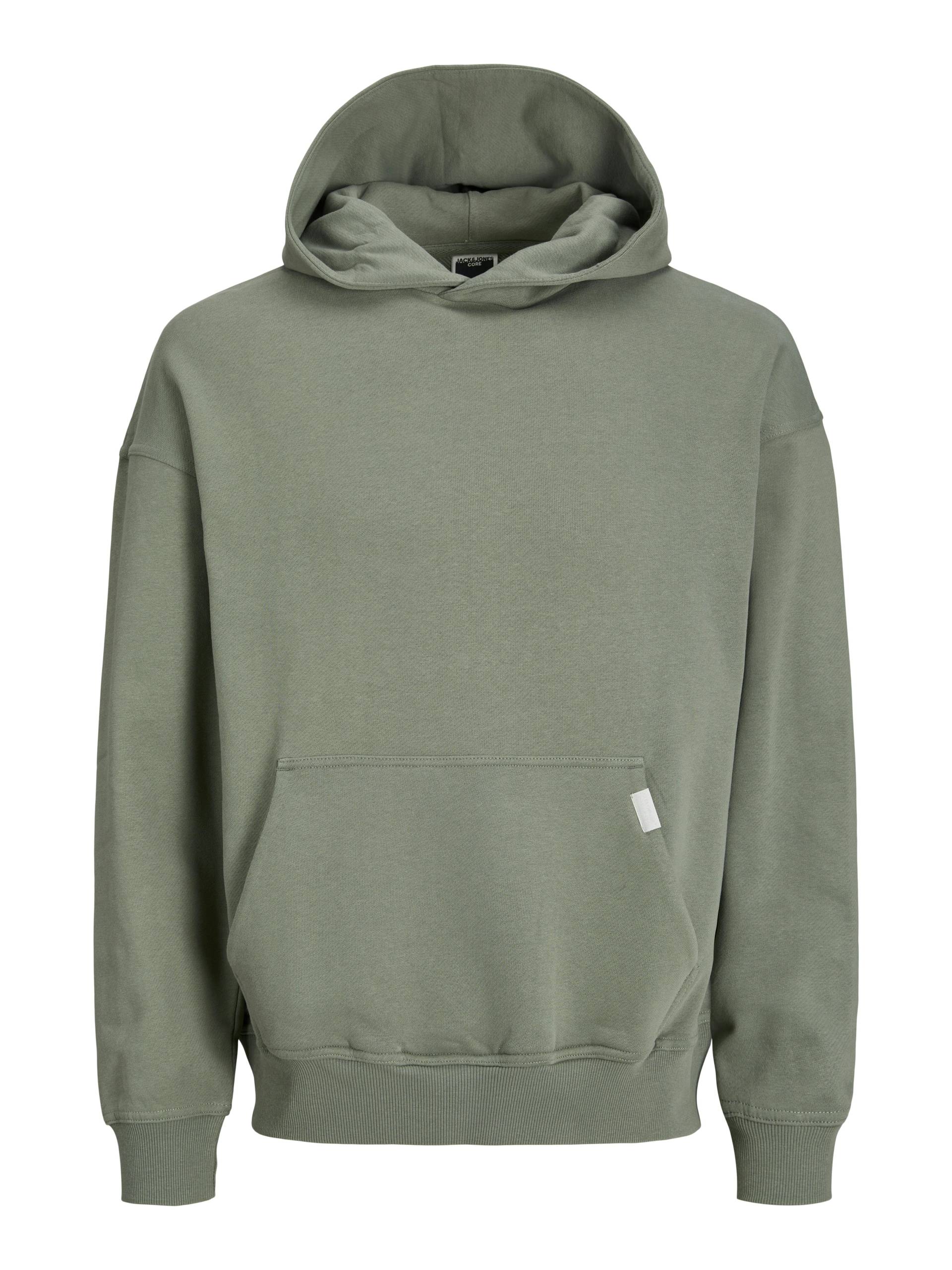 JACK&JONES - JCOCOLLECTIVE SWEAT HOOD NOOS agave green - Gr. - S von JACK&JONES