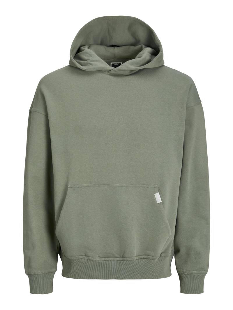 JACK&JONES - JCOCOLLECTIVE SWEAT HOOD NOOS agave green - Gr. - S von JACK&JONES