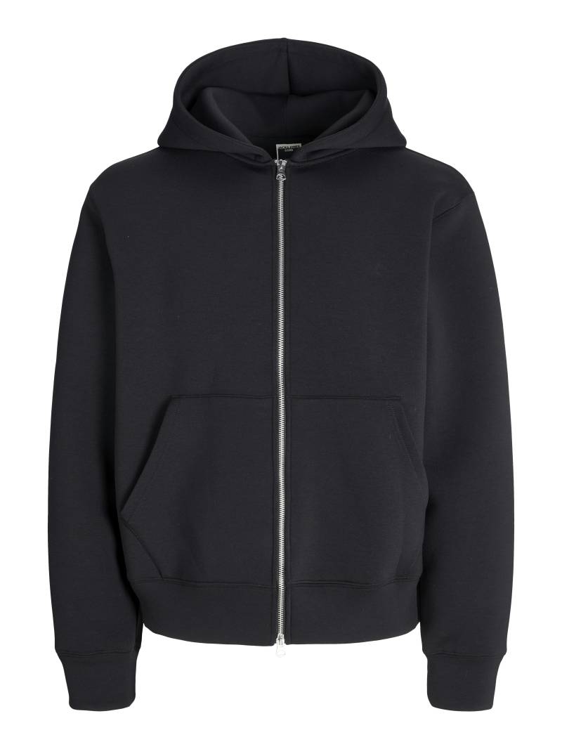 JACK&JONES - JCOCOVER SCUBA SWEAT ZIP HOOD JNR black - Gr. - 164 von JACK&JONES