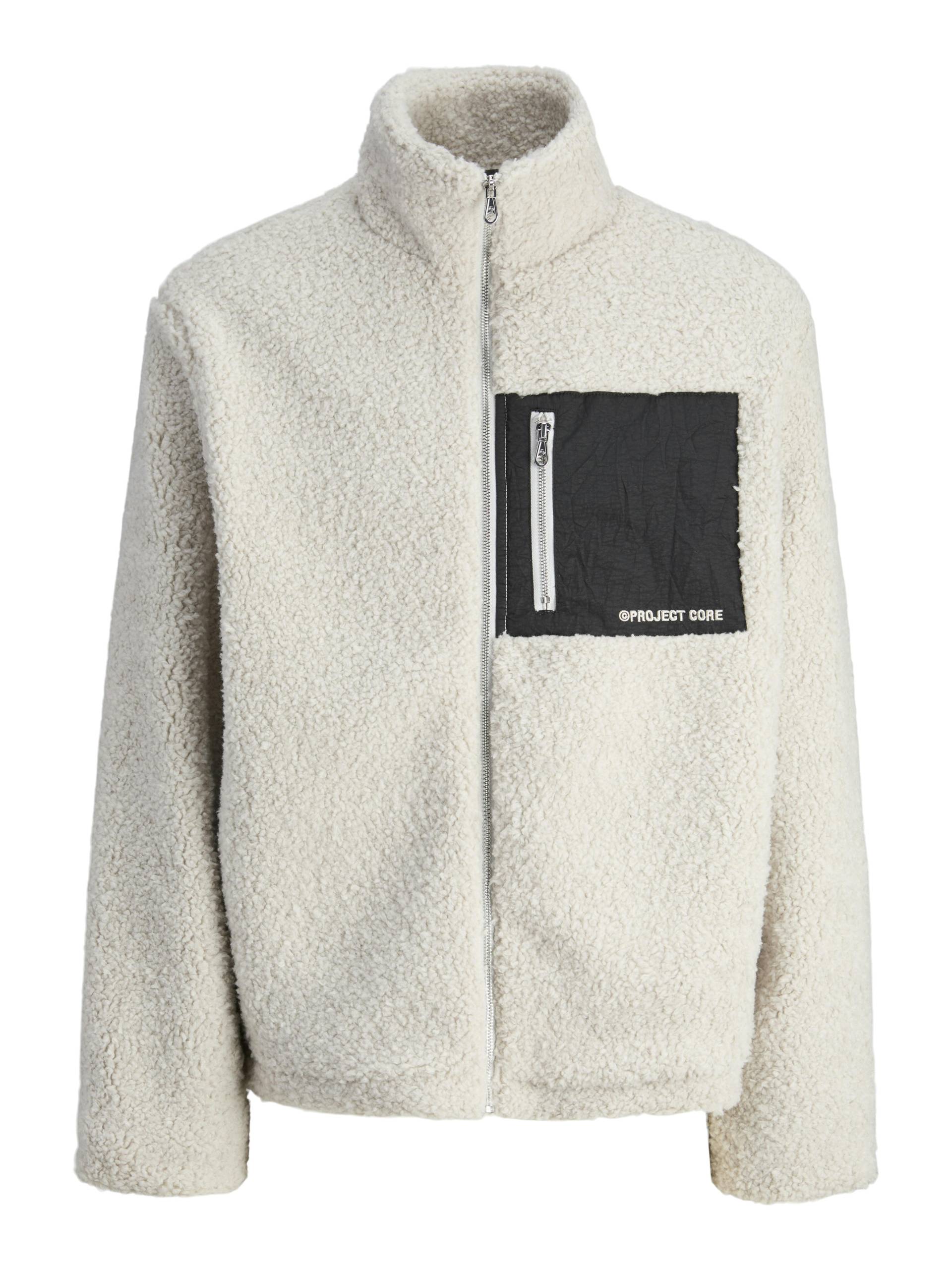 JACK&JONES - JCOCOVER TEDDY JACKET vapor blue - Gr. - L von JACK&JONES