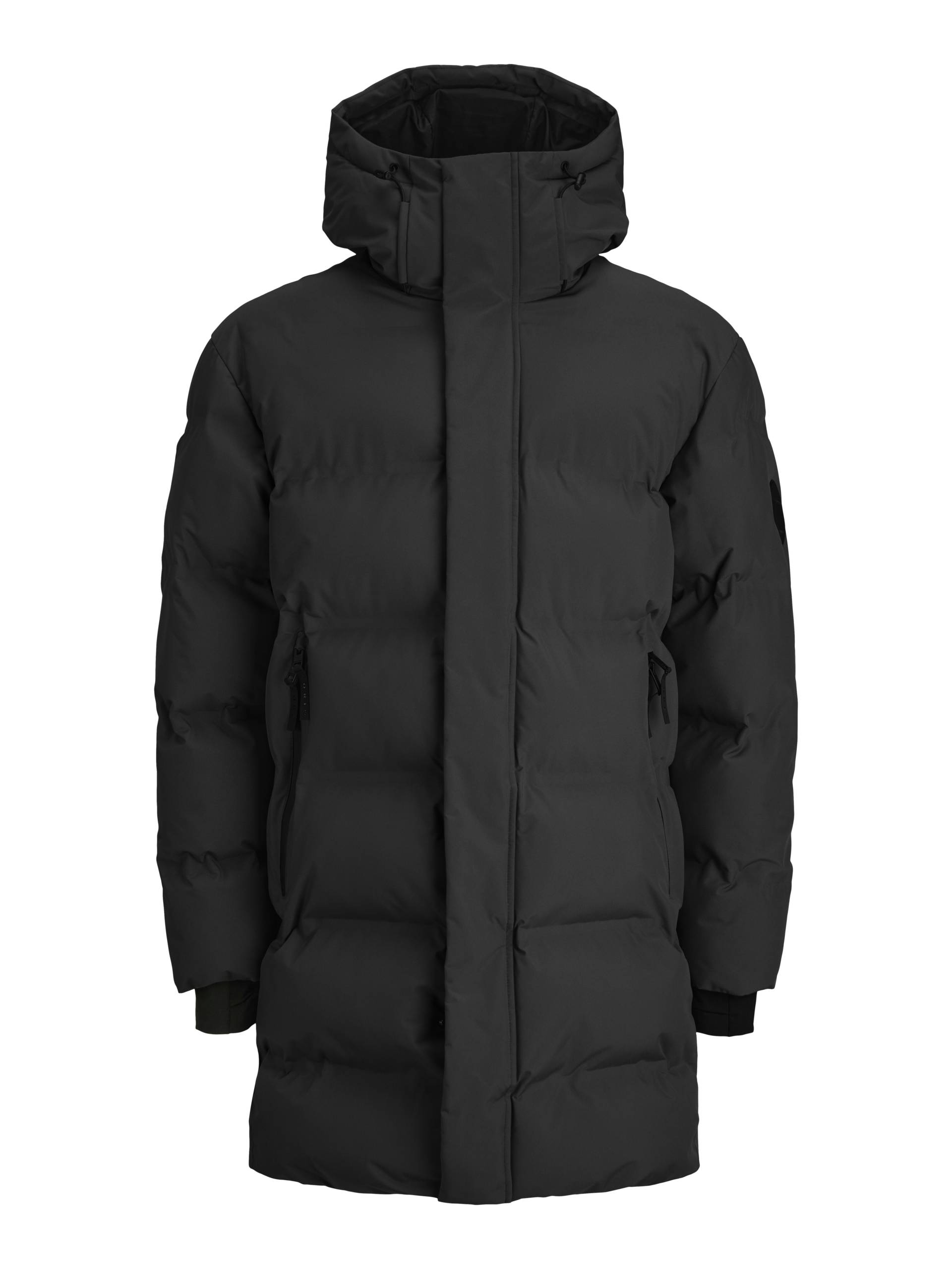 JACK&JONES - JCOFUSION LONG PUFFER JACKET black - Gr. - M von JACK&JONES