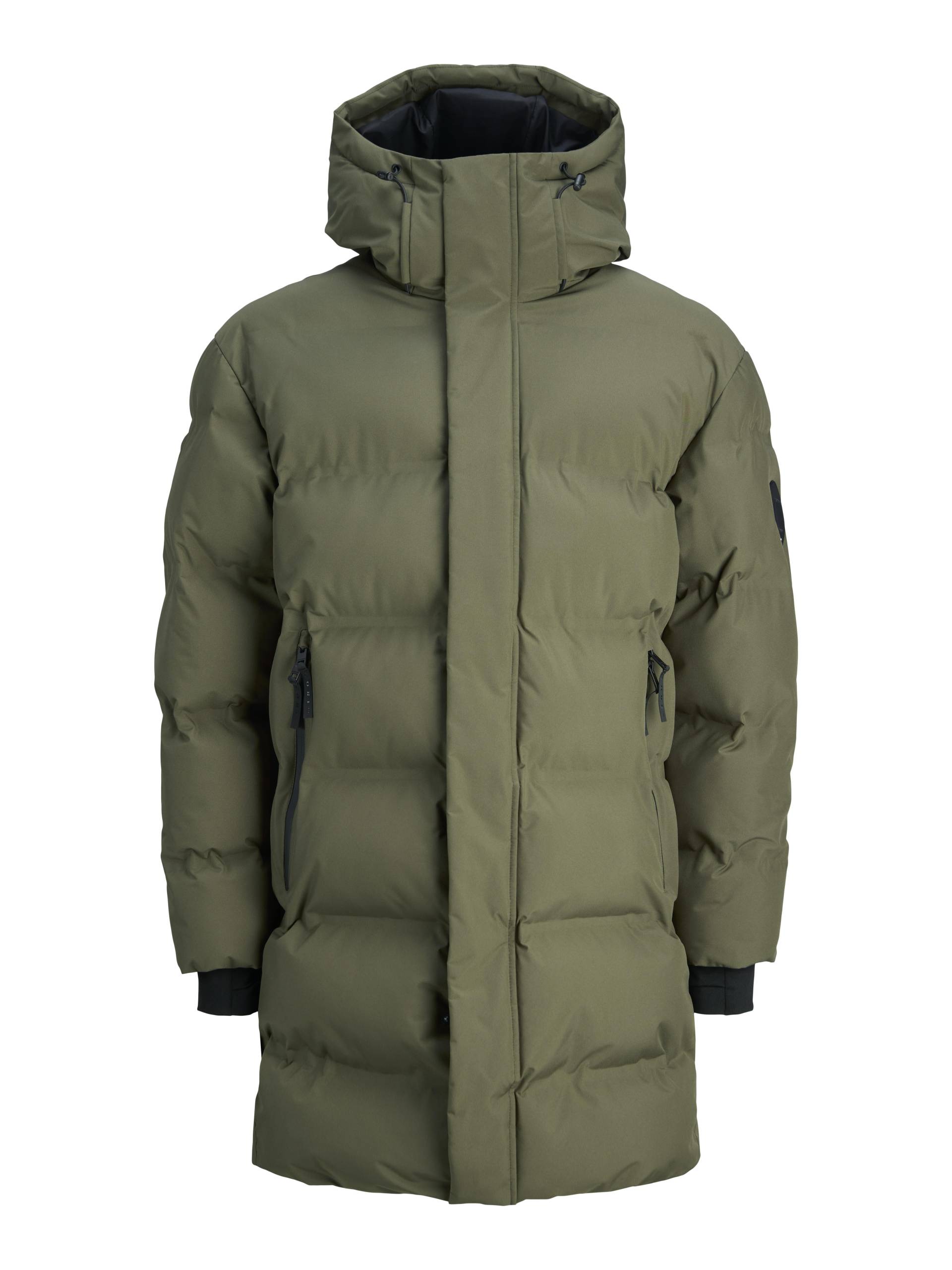 JACK&JONES - JCOFUSION LONG PUFFER JACKET grape leaf - Gr. - XS von JACK&JONES