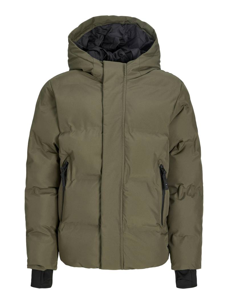JACK&JONES - JCOFUSION PUFFER JACKET JNR grape leaf - Gr. - 152 von JACK&JONES