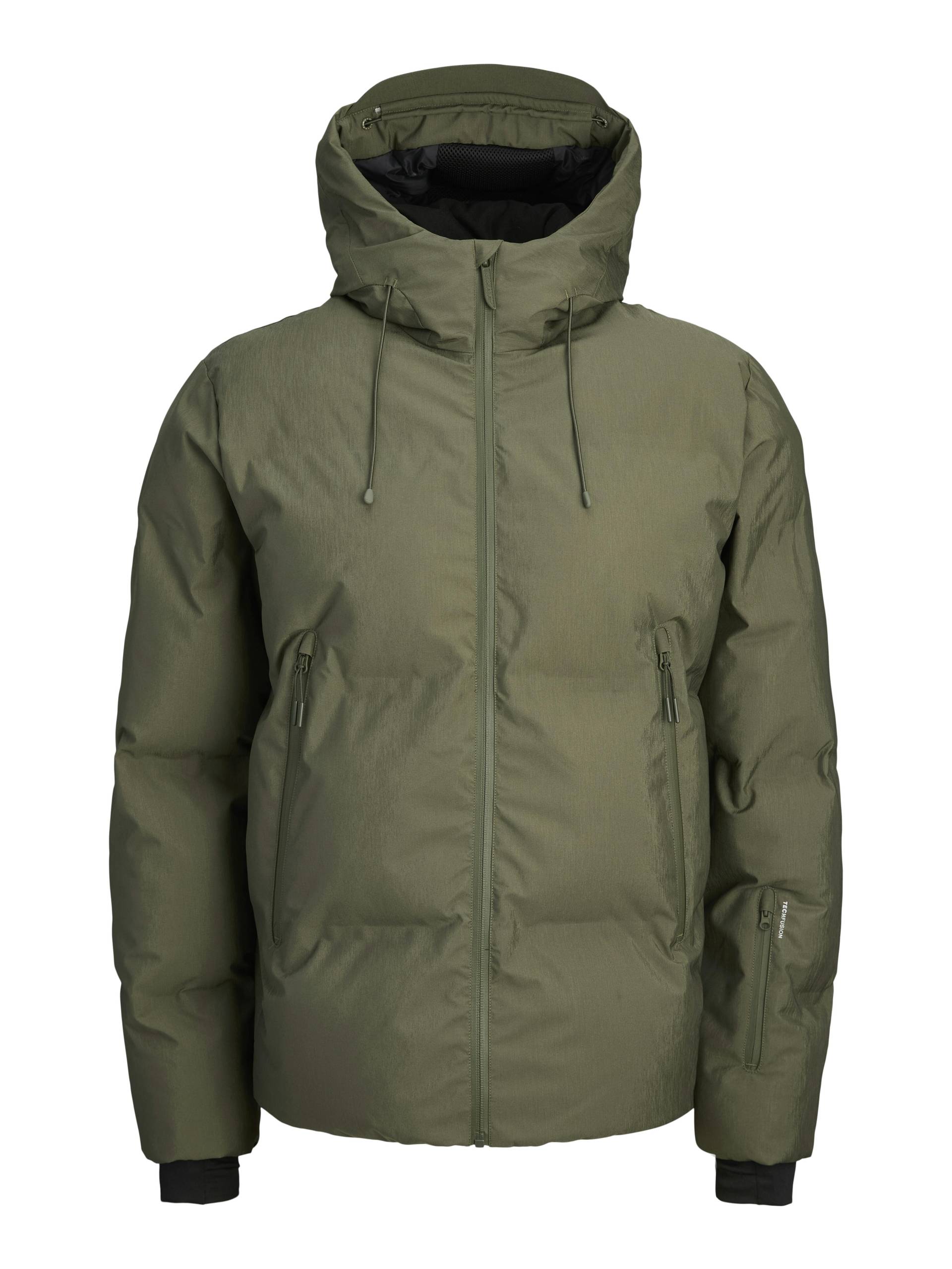 JACK&JONES - JCOFUSION TECHNICAL PUFFER JACKET SN grape leaf - Gr. - XL von JACK&JONES