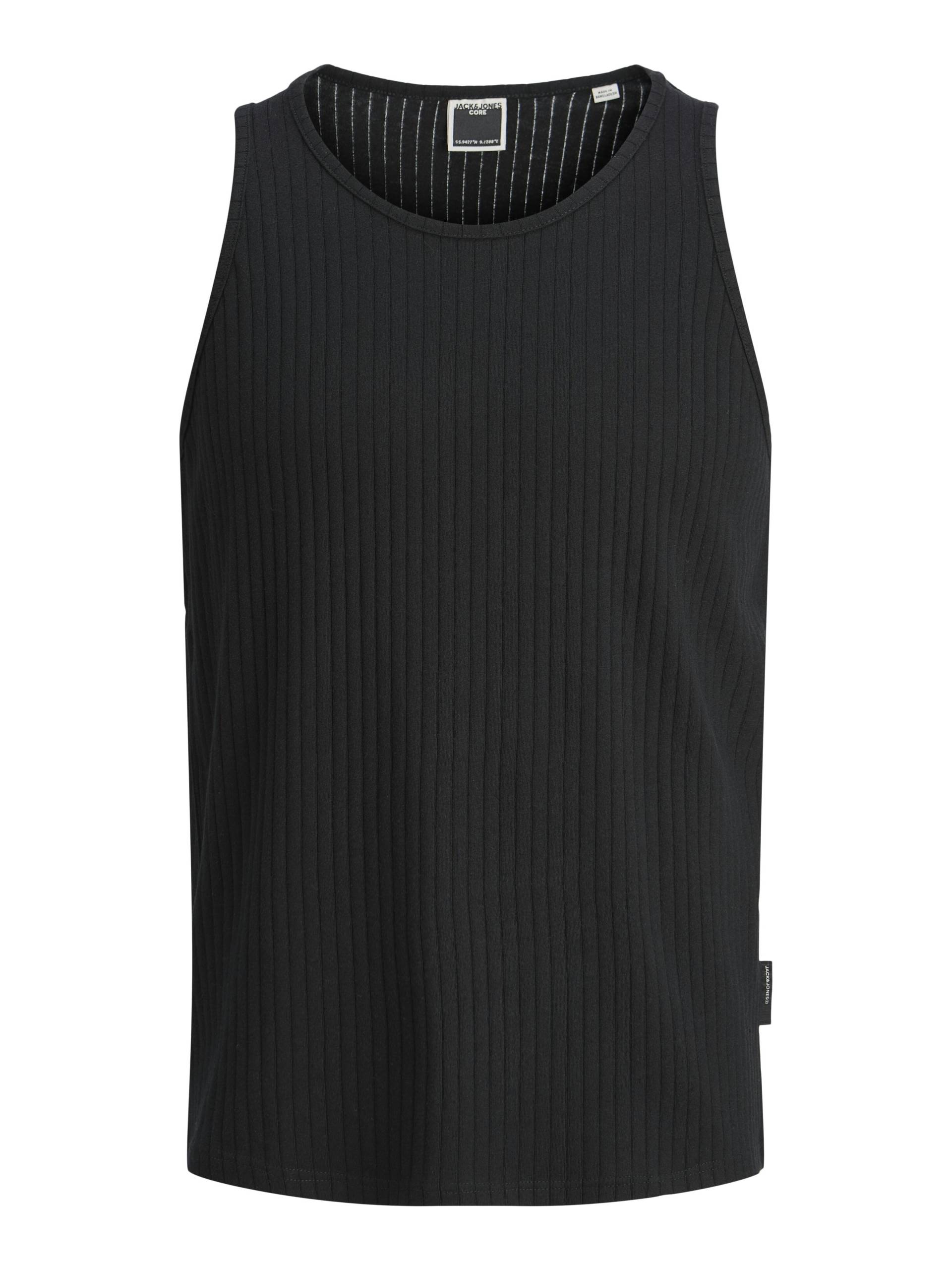 JACK&JONES - JCOINFINITY RIB TANK TOP black - Gr. - XL von JACK&JONES