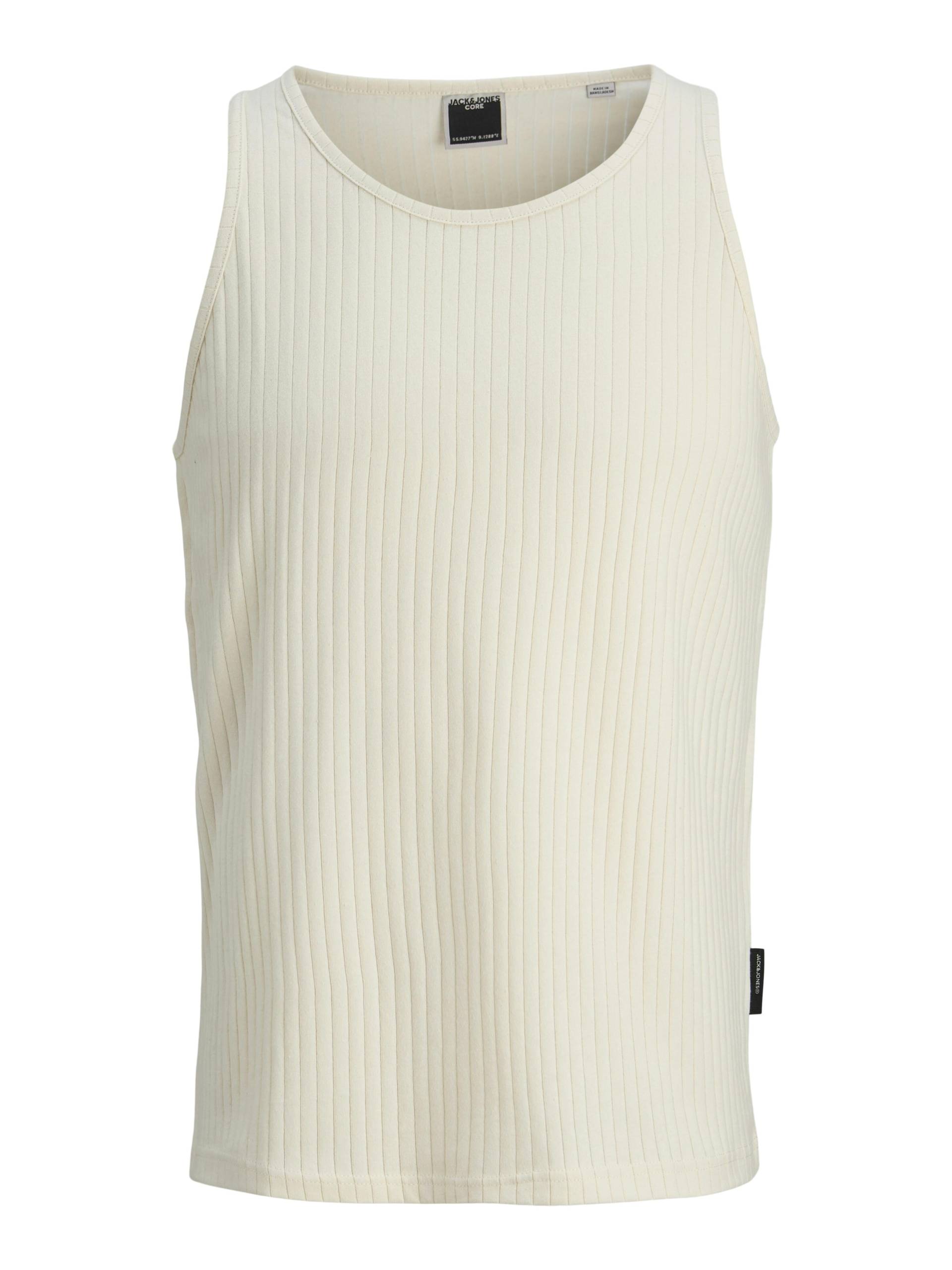 JACK&JONES - JCOINFINITY RIB TANK TOP cloud dancer - Gr. - XL von JACK&JONES