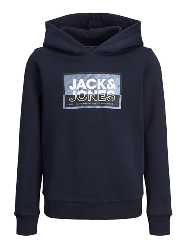JACK & JONES JCOLOGAN SS24 Print Sweat Hood SN JNR von JACK & JONES