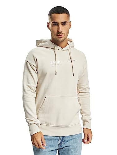 JACK&JONES JCOMONO Vision Sweat Hood (as3, Alpha, m, Regular, Regular, Moonbeam, M) von JACK & JONES