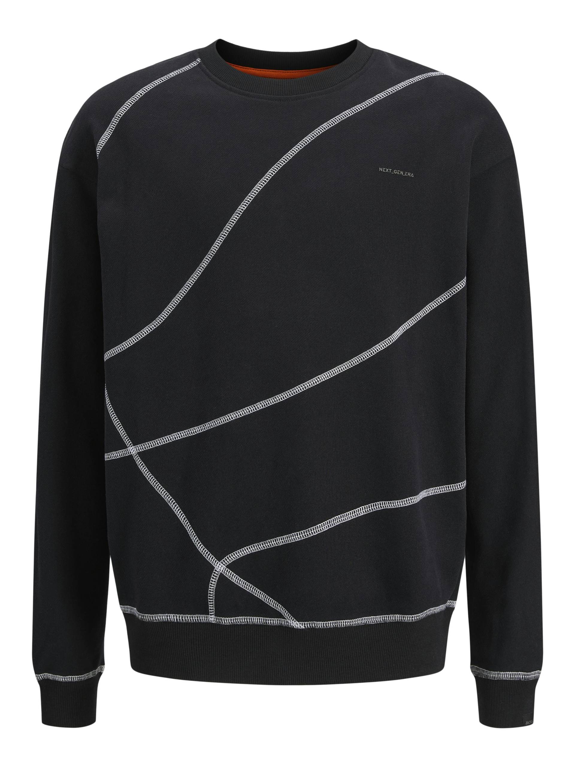 JACK&JONES - JCONXTGEN CONTRAST VOL SWEAT CREW JNR black - Gr. - 140 von JACK&JONES