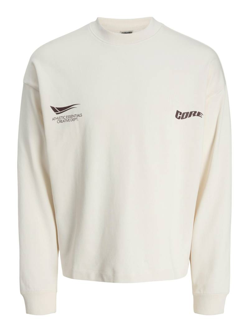 JACK&JONES - JCOSIGNAL SWEAT CREW NECK sea salt - Gr. - S von JACK&JONES