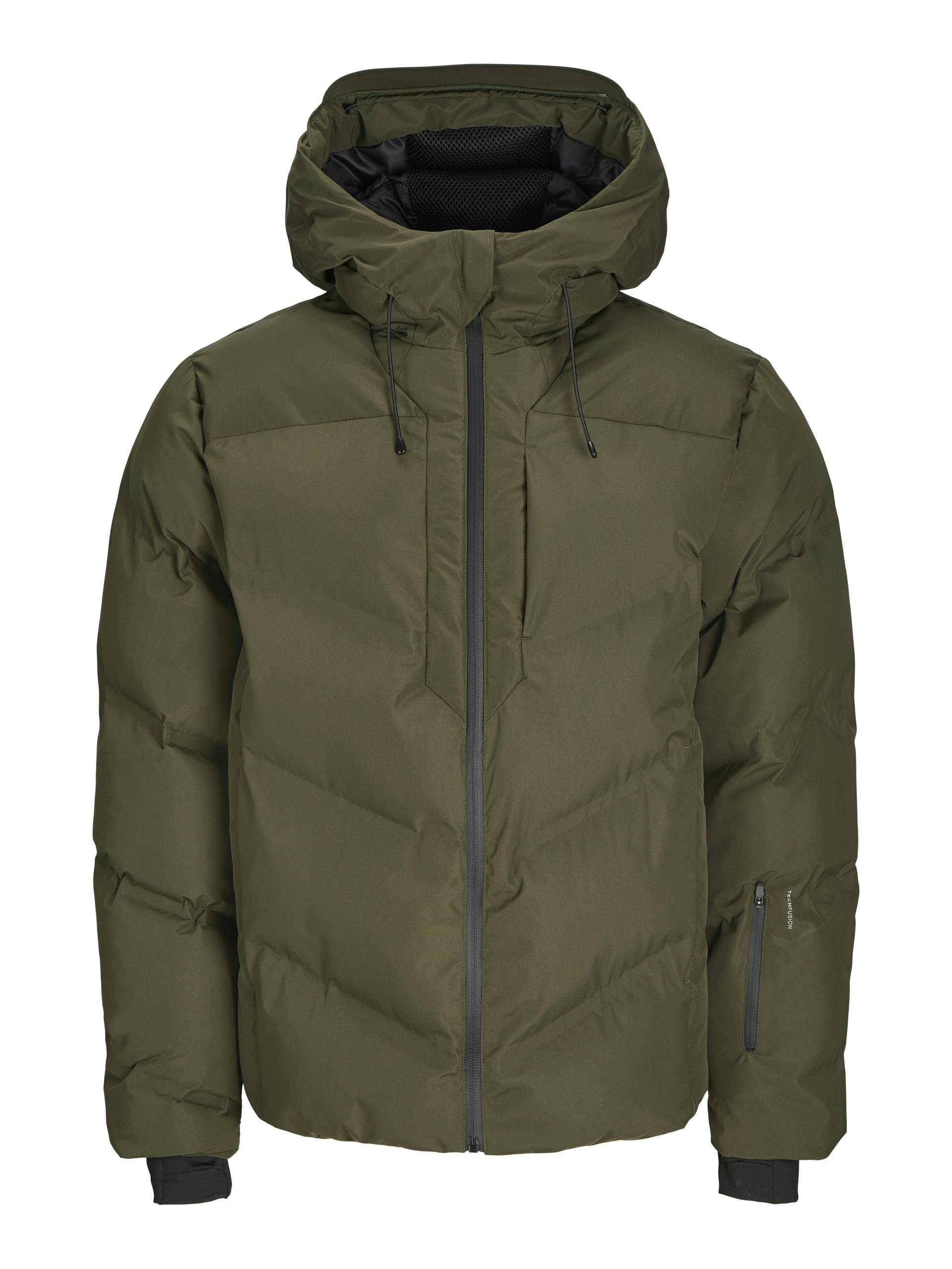 JACK&JONES - JCOSLAY HEAT QUILTED PUFFER SN forest night - Gr. - XXL von JACK&JONES