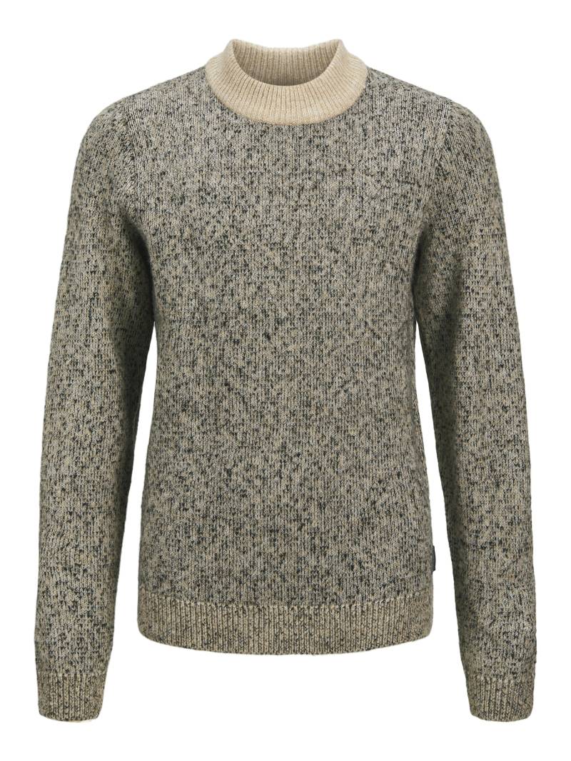 JACK&JONES - JCOSPACE KNIT MOCK NECK JNR peyote - Gr. - 176 von JACK&JONES