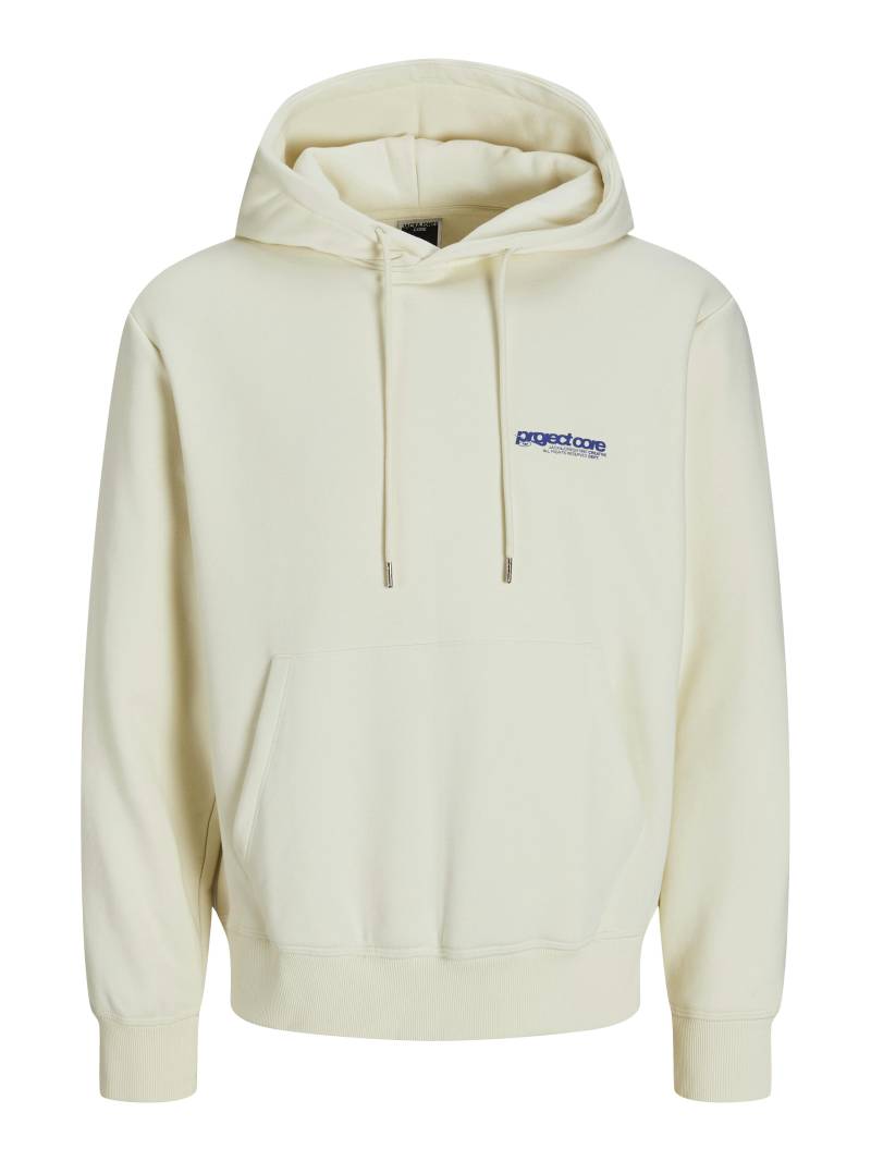 JACK&JONES - JCOUNION PRINT SWEAT HOOD NOOS sweet corn - Gr. - L von JACK&JONES