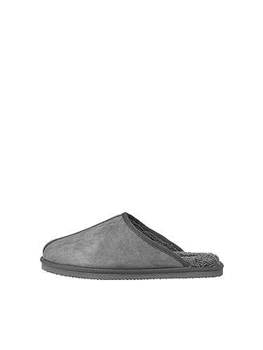 JACK & JONES JFWDUDELY Microfiber Slipper Castlerock von JACK & JONES