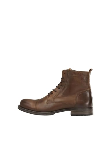 JACK & JONES JFWRUSSEL LEATHER COGNAC 19 von JACK & JONES