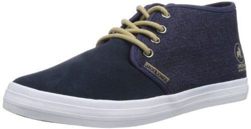 JACK & JONES JJ Oslo Suede ORG 12075185, Herren Sneaker, Blau (Dress Blues), EU 44 von JACK & JONES