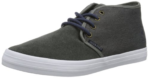 JACK & JONES JJ Oslo Suede ORG 12075185, Herren Sneaker, Grau (Pewter), EU 41 von JACK & JONES