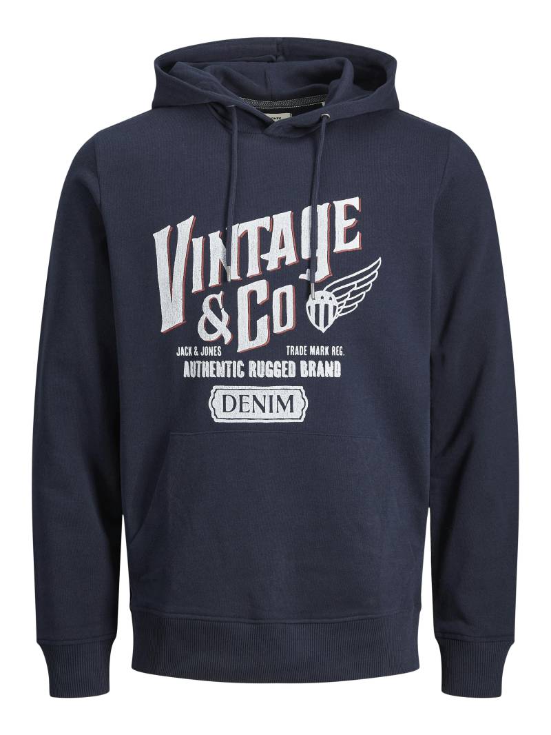 JACK&JONES - JJAARON HOOD SWEAT navy blazer - Gr. - S von JACK&JONES