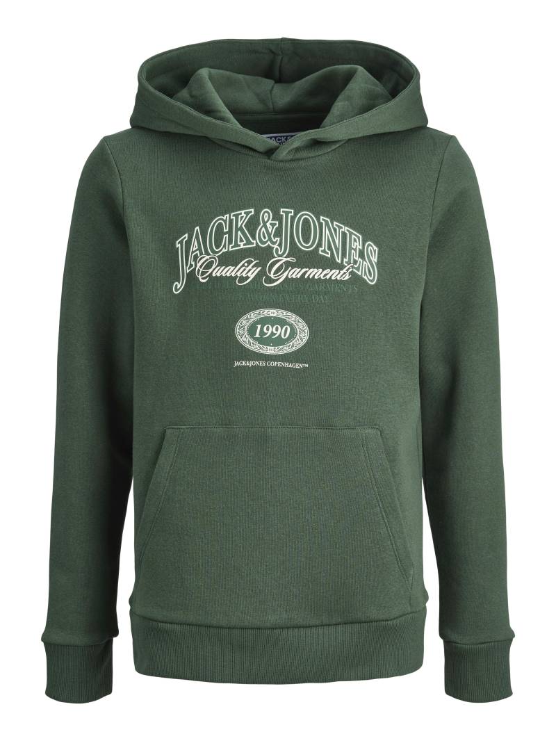 JACK&JONES - JJARI BRANDING SWEAT HOOD JNR sycamore - Gr. - 176 von JACK&JONES