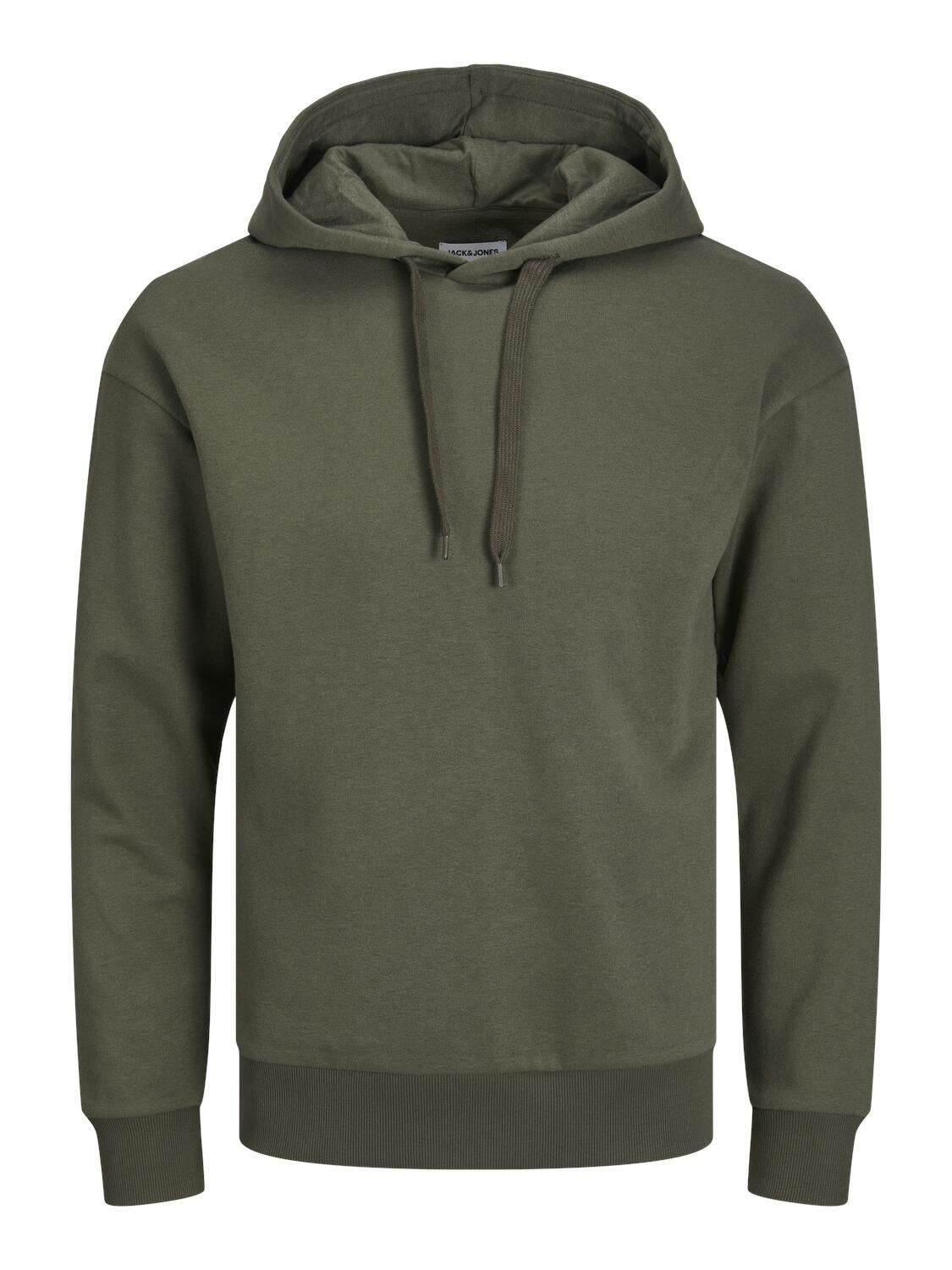 JACK&JONES - JJBILLY SWEAT HOOD dusty olive - Gr. - M von JACK&JONES