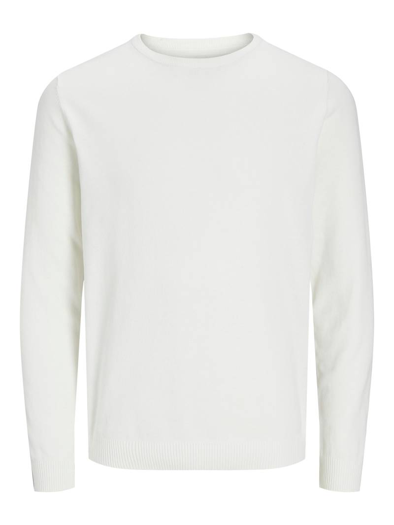 JACK&JONES - JJEBASIC KNIT CREW NECK NOOS cloud dancer - Gr. - XXL von JACK&JONES