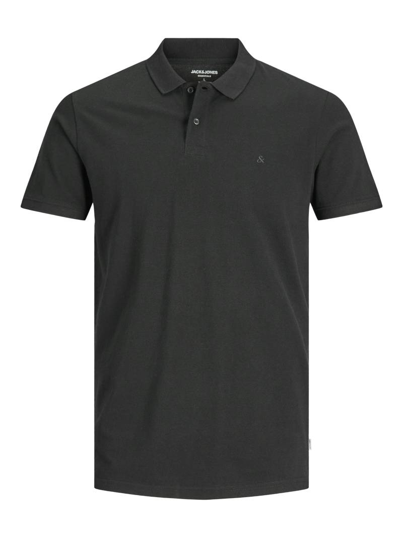 JACK&JONES - JJEBASIC POLO SS NOOS black - Gr. - S von JACK&JONES