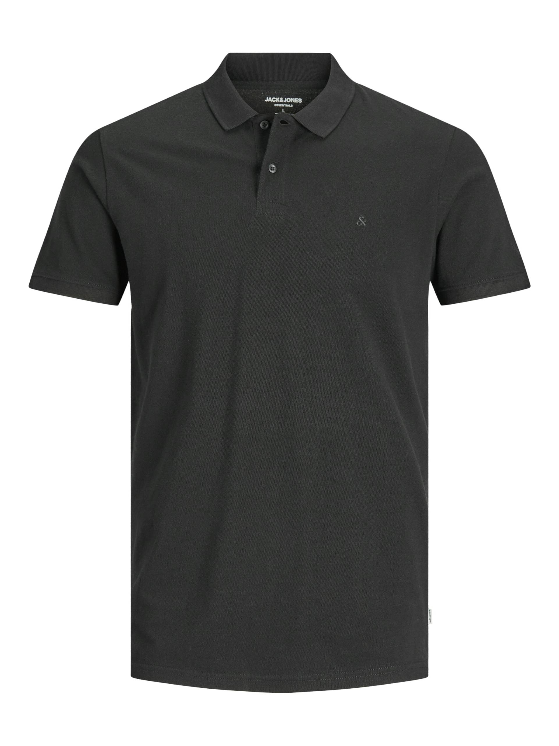 JACK&JONES - JJEBASIC POLO SS NOOS black - Gr. - XS von JACK&JONES