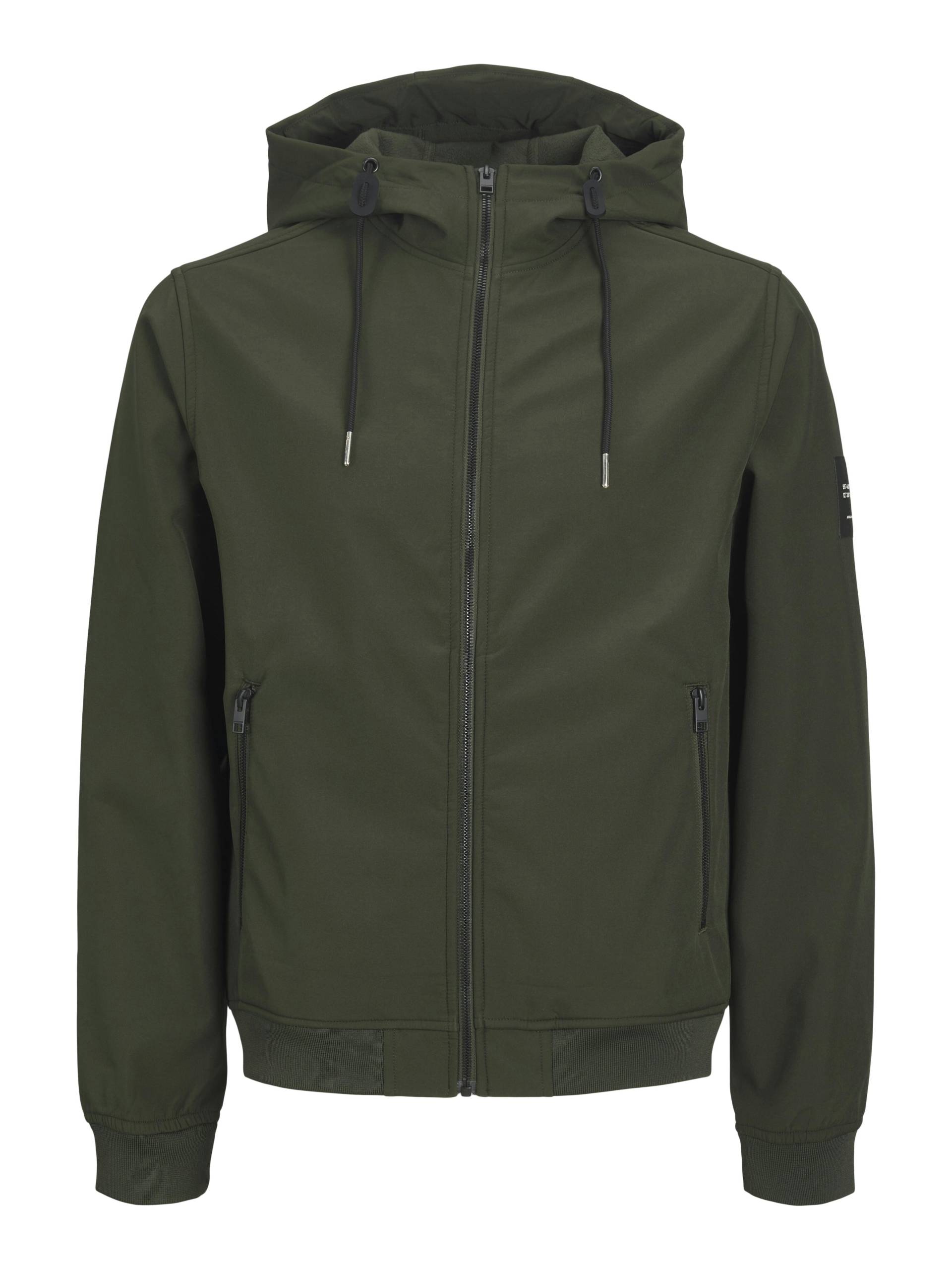 JACK&JONES - JJEBASIC SOFTSHELL HOOD NOOS rosin - Gr. - XXL von JACK&JONES