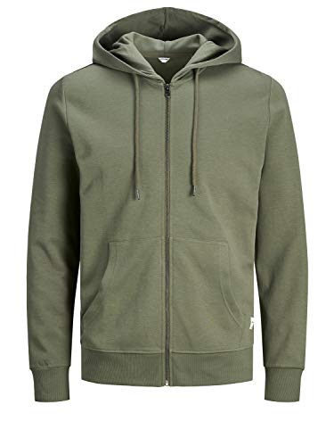 JACK & JONES JJEBASIC Sweat Zip Hood NOOS von JACK & JONES