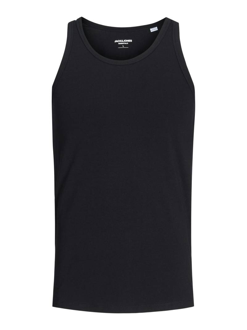 JACK&JONES - JJEBASIC TANK TOP NOOS black - Gr. - M von JACK&JONES