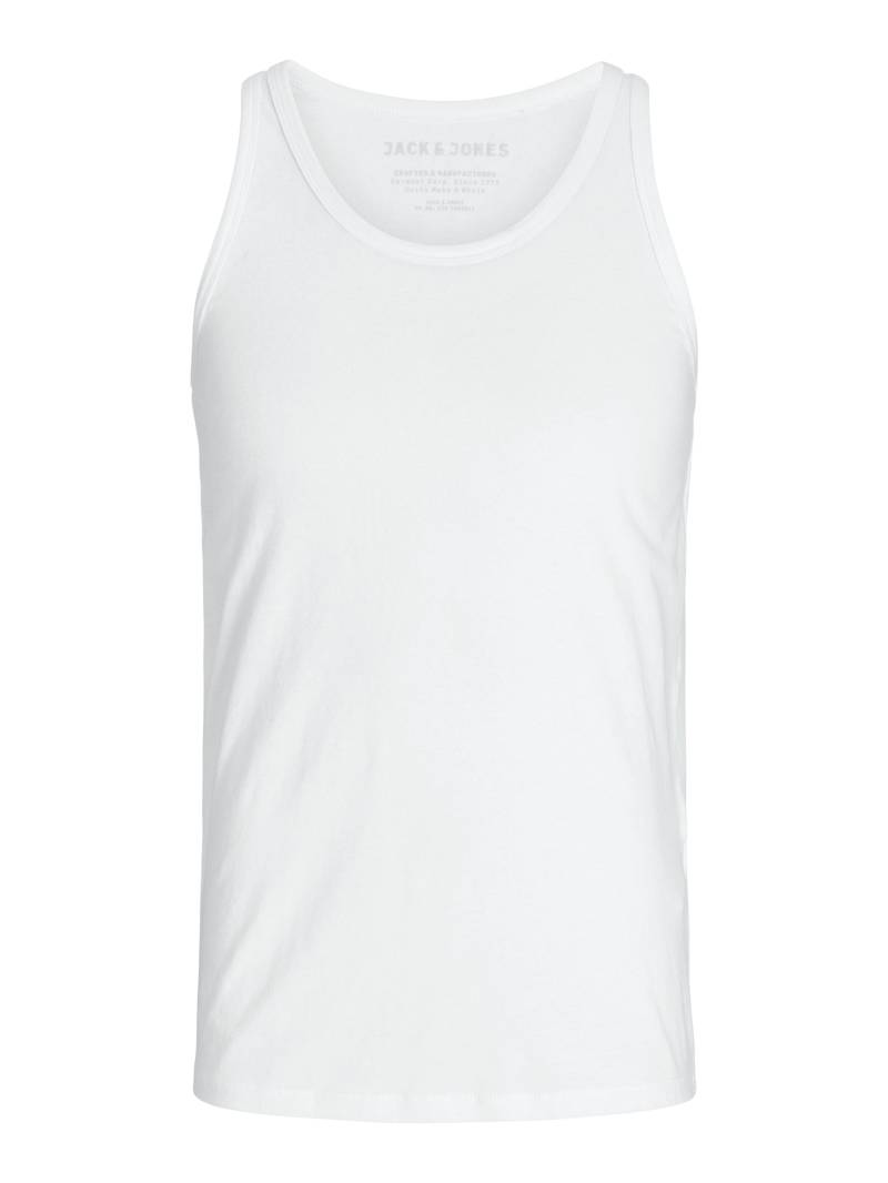 JACK&JONES - JJEBASIC TANK TOP NOOS white - Gr. - XXL von JACK&JONES