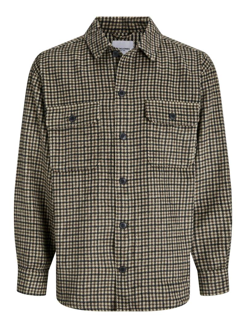 JACK&JONES - JJEBRADLEY OLLIE OVERSHIRT LS NOOS - Gr. - M von JACK&JONES