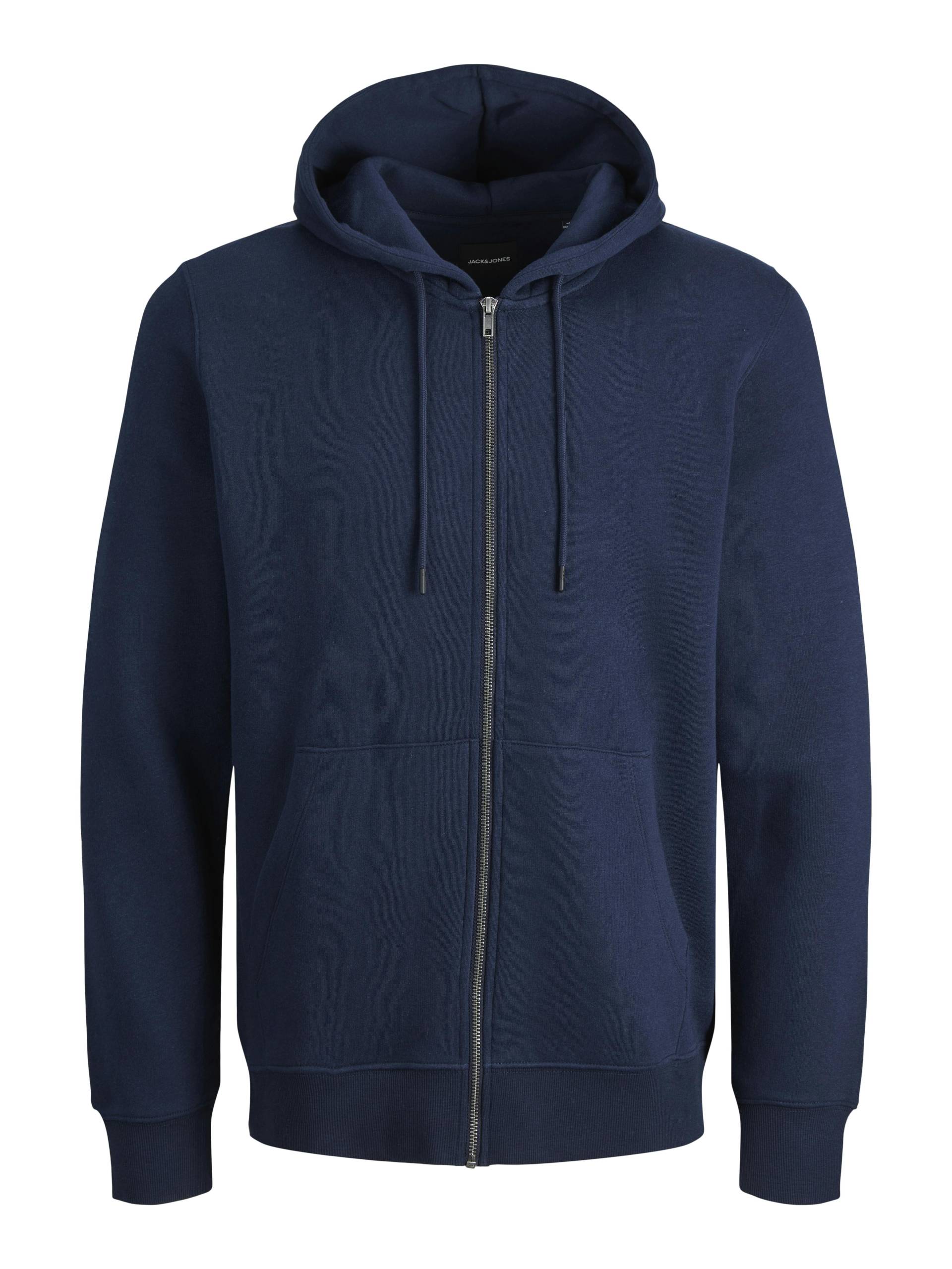 JACK&JONES - JJEBRADLEY SWEAT ZIP HOOD NOOS PLS navy blazer von JACK&JONES