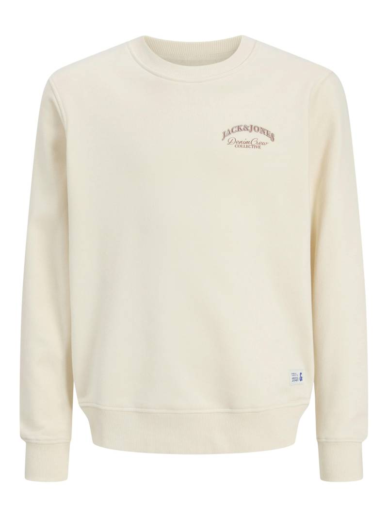JACK&JONES - JJEBRANDES BACKP RELAXED SWEAT C.N JNR antique white - Gr. - 140 von JACK&JONES