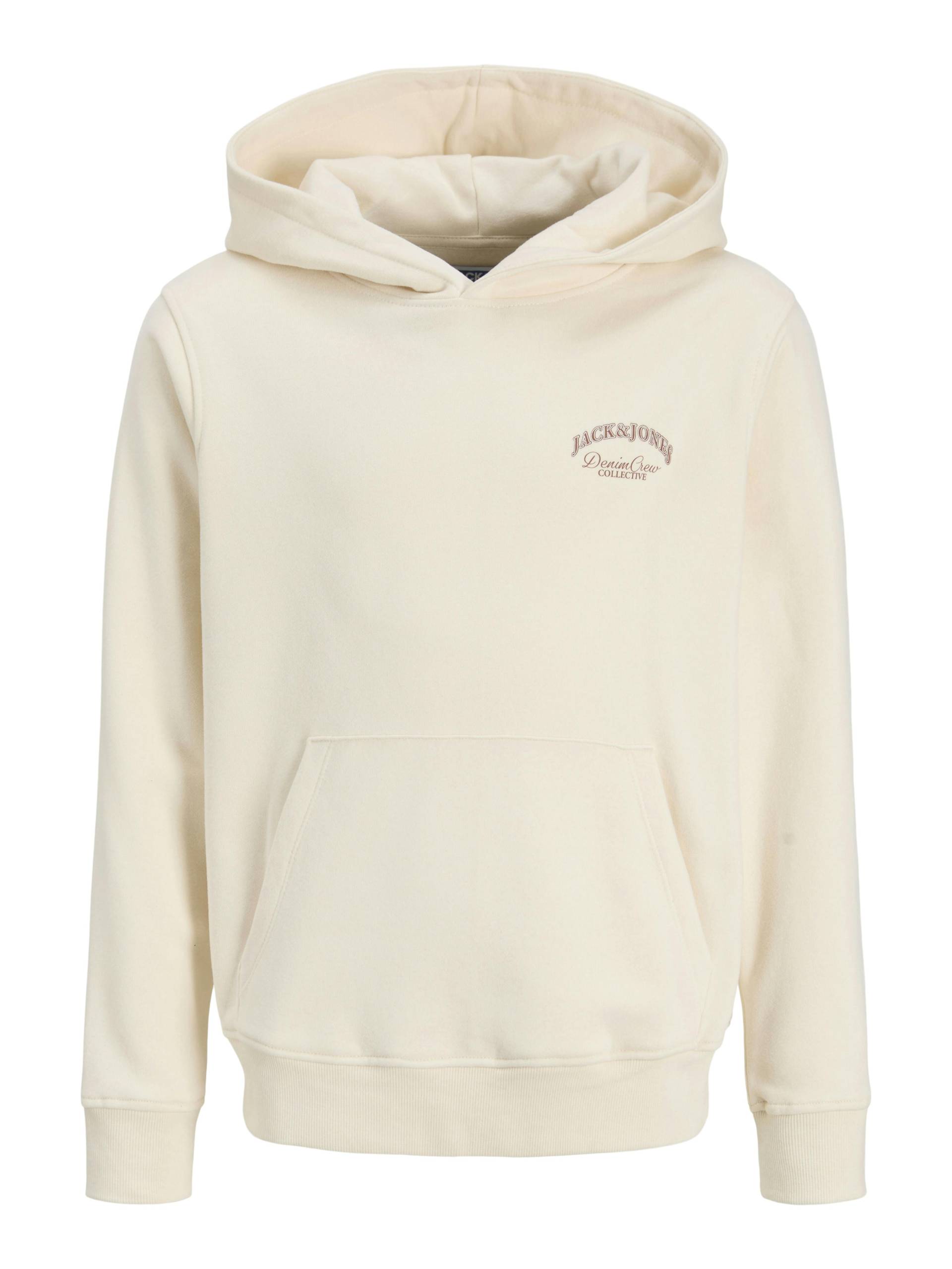 JACK&JONES - JJEBRANDES BACKP RELAXED SWEAT H SN JNR antique white - Gr. - 176 von JACK&JONES