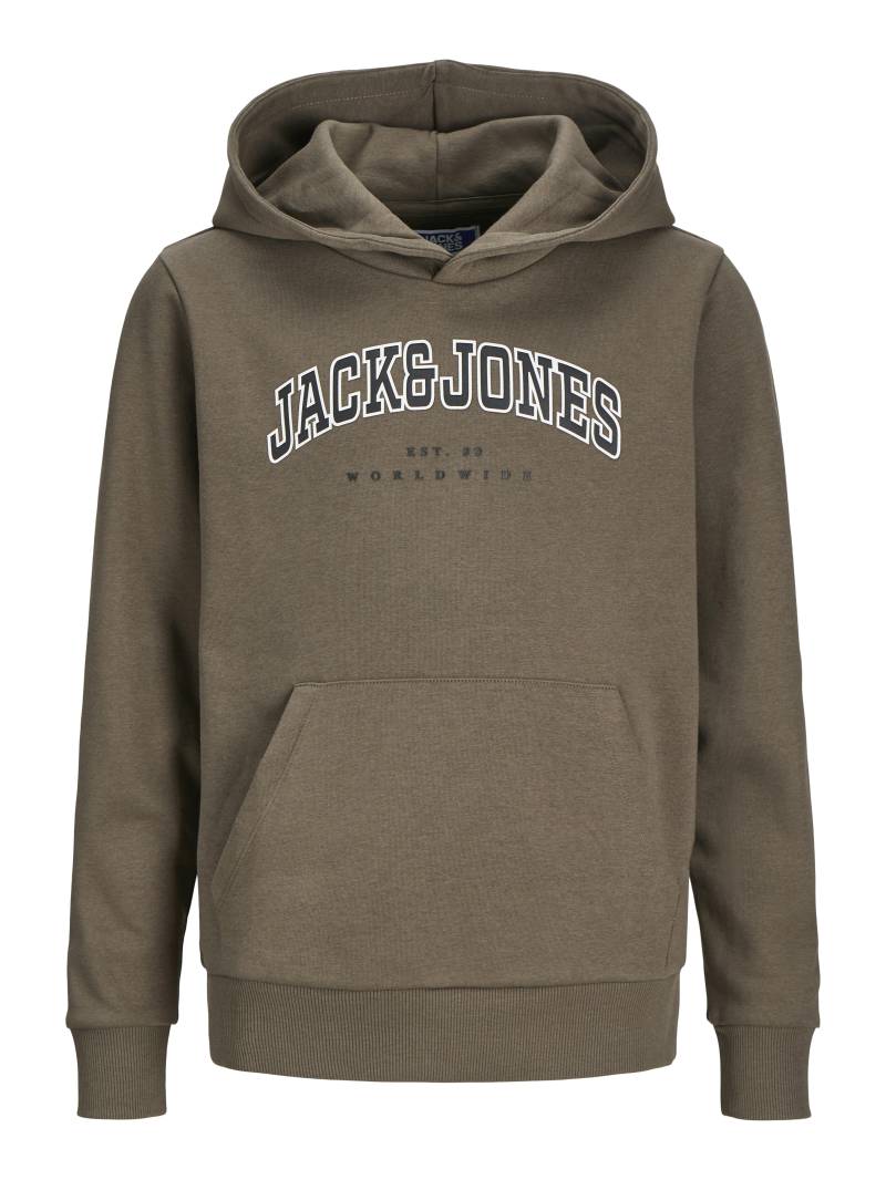 JACK&JONES - JJECALEB VARSITY SWEAT HOOD NOOS JNR - Gr. - 140 von JACK&JONES