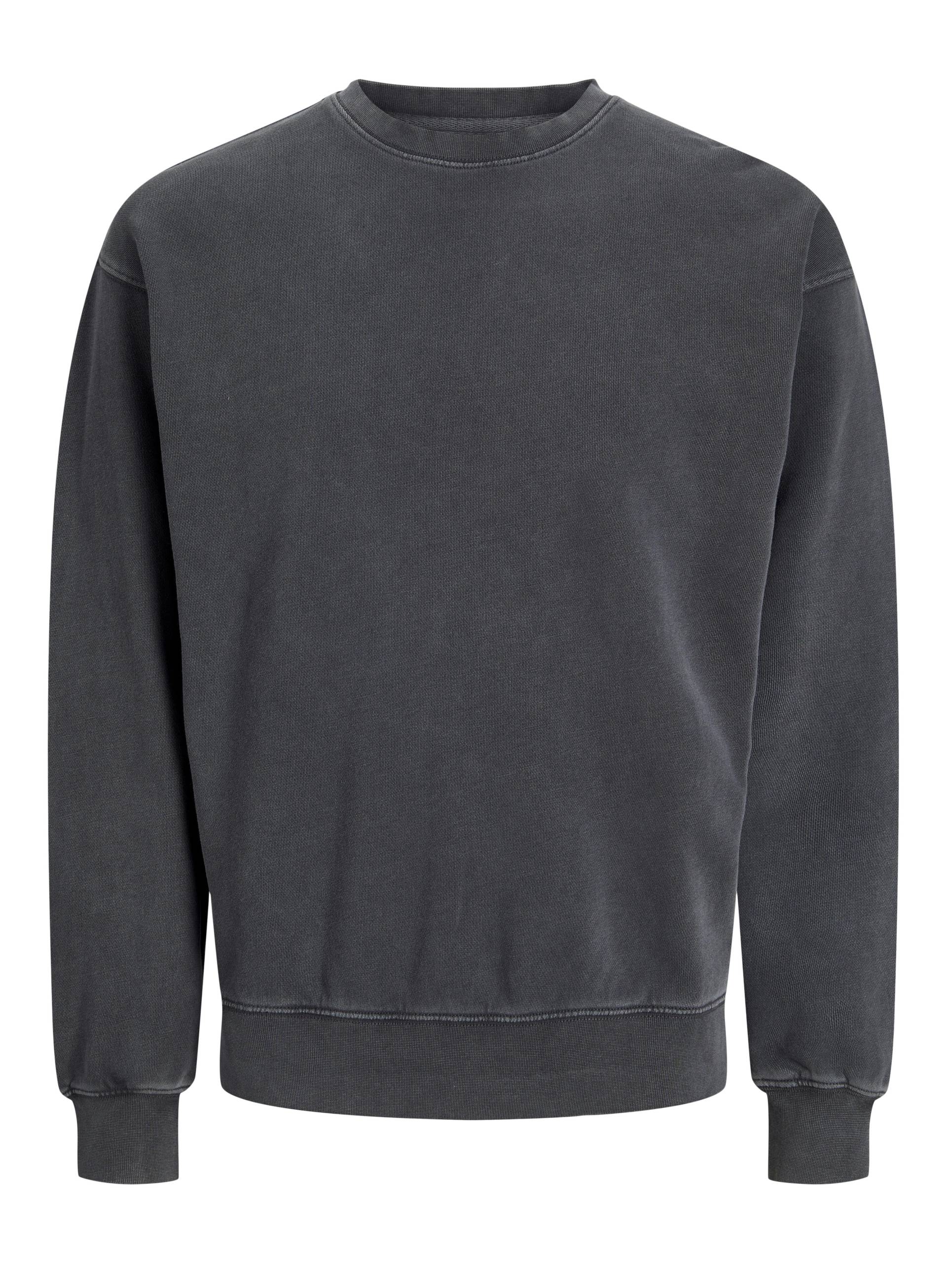 JACK&JONES - JJECHARGE FADED SWEAT CREW NECK NOOS castlerock - Gr. - S von JACK&JONES