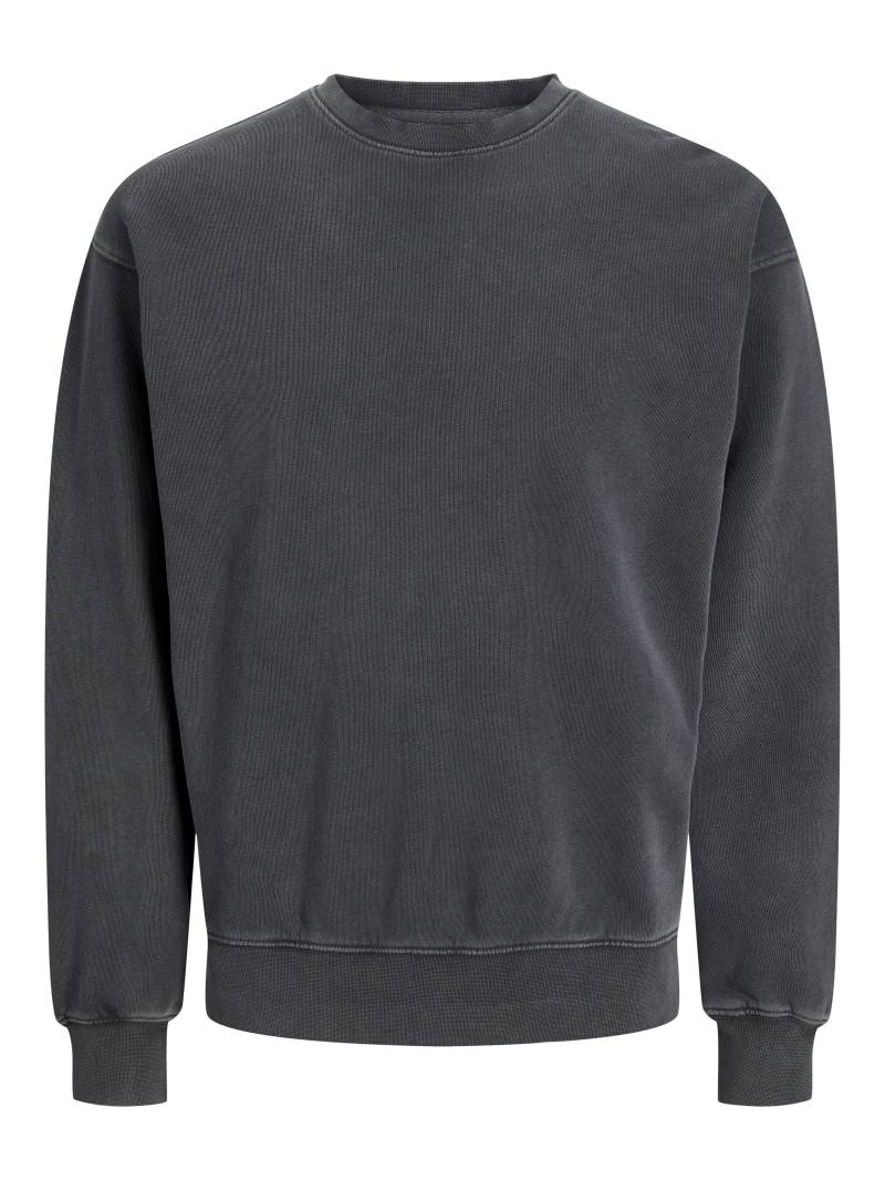 JACK&JONES - JJECHARGE FADED SWEAT CREW NECK NOOS castlerock - Gr. - S von JACK&JONES