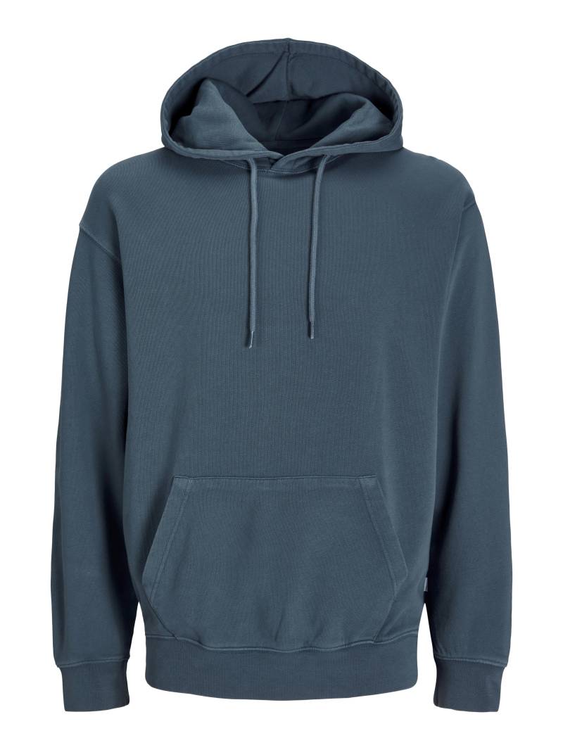 JACK&JONES - JJECHARGE FADED SWEAT HOOD NOOS mood indigo - Gr. - S von JACK&JONES