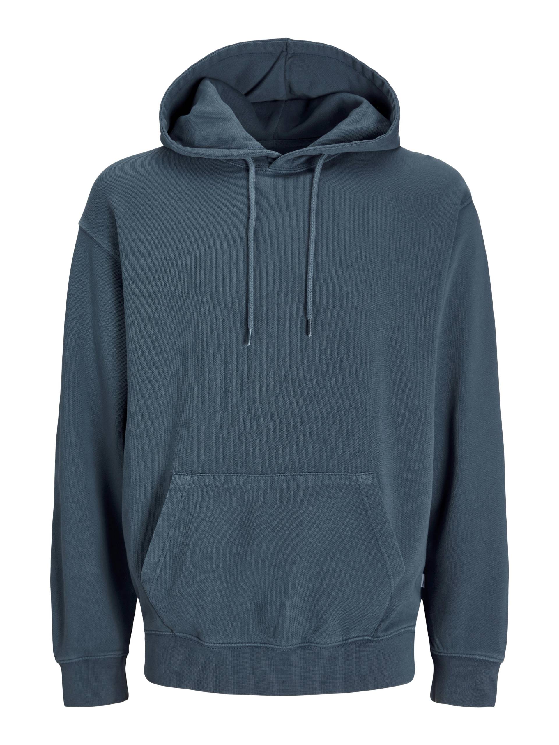 JACK&JONES - JJECHARGE FADED SWEAT HOOD NOOS mood indigo - Gr. - XL von JACK&JONES